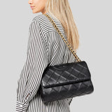 Tory Burch Fleming Soft Convertible Shoulder Bag Black 137301