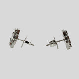 TORY BURCH Small Logo Stud Earring Tory Silver 143361