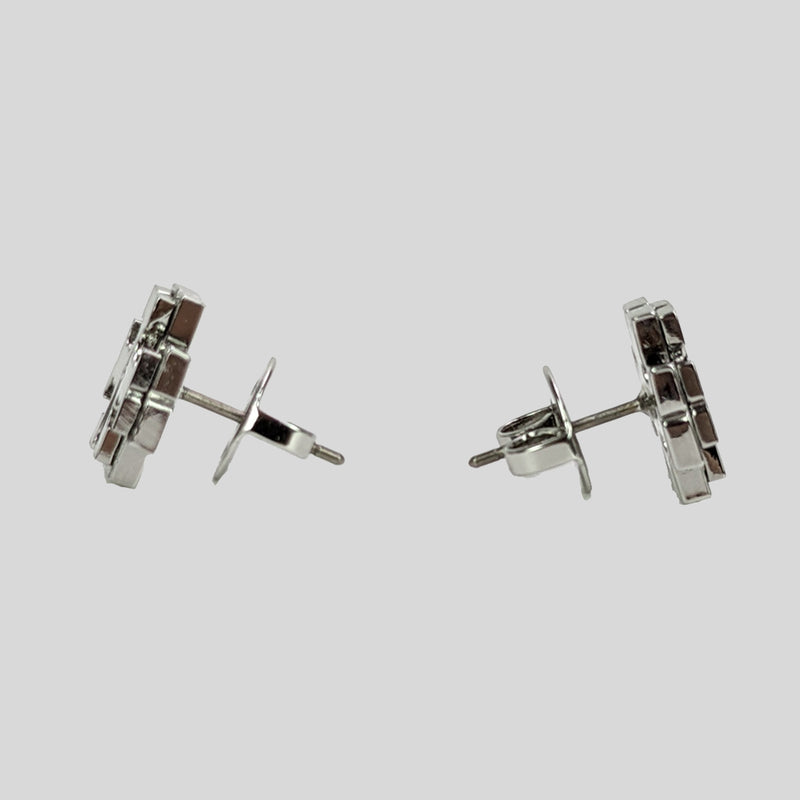 TORY BURCH Small Logo Stud Earring Tory Silver 143361