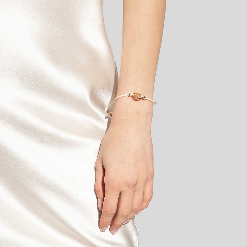 TORY BURCH Miller Slider Bracelet Gold Ivory 144706