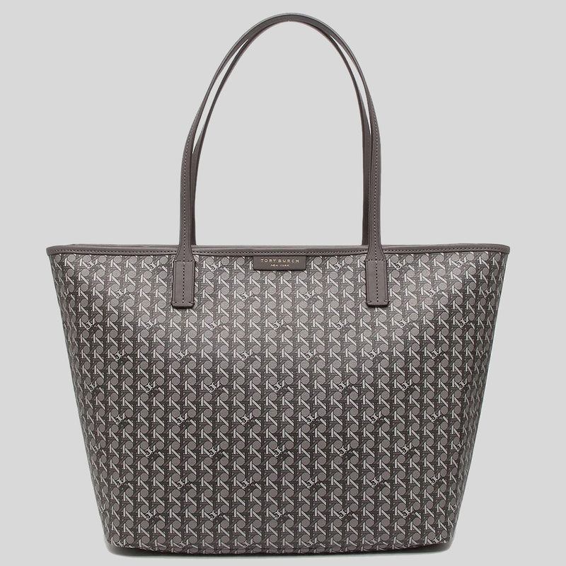 Tory Burch Ever Ready Zip Tote Winter Zinc 145634 lussocitta lusso città