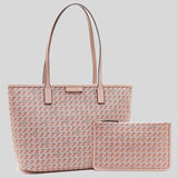TORY BURCH Small Ever Ready Zip Tote Winter Peach 147748