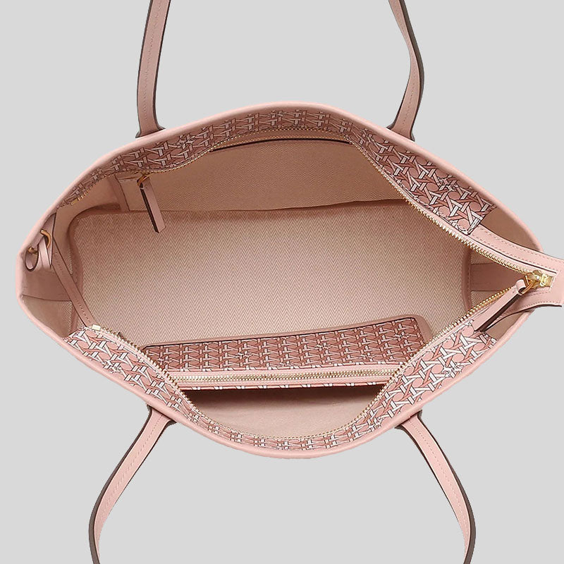 TORY BURCH Small Ever Ready Zip Tote Winter Peach 147748