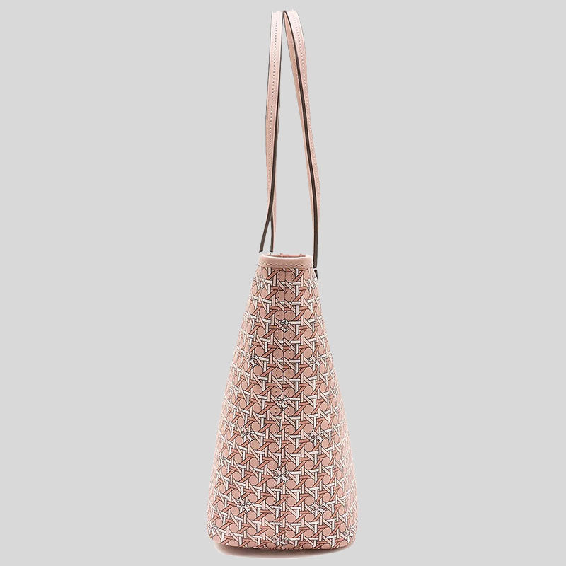 TORY BURCH Small Ever Ready Zip Tote Winter Peach 147748
