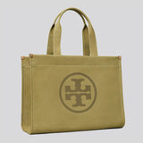 TORY BURCH Ella Canvas Tote Dark Sage 148792