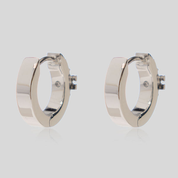 TORY BURCH Kira Huggie Earring Silver 155514