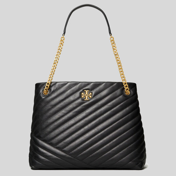 TORY BURCH Chevron Tote Bag Black 157016 lussocitta lusso città