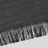 GUCCI Large Signature Logo GGWEB Scarf/Wrap Black 165904