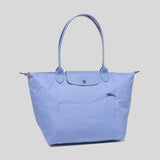 Longchamp Le Pliage Club Large Long Handle Tote Blu 1899619P38