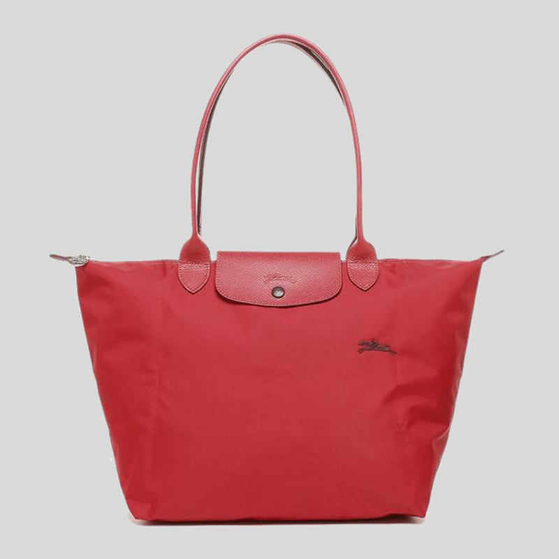 Longchamp Le Pliage Club Large Long Handle Tote P47 Red 1899619P47
