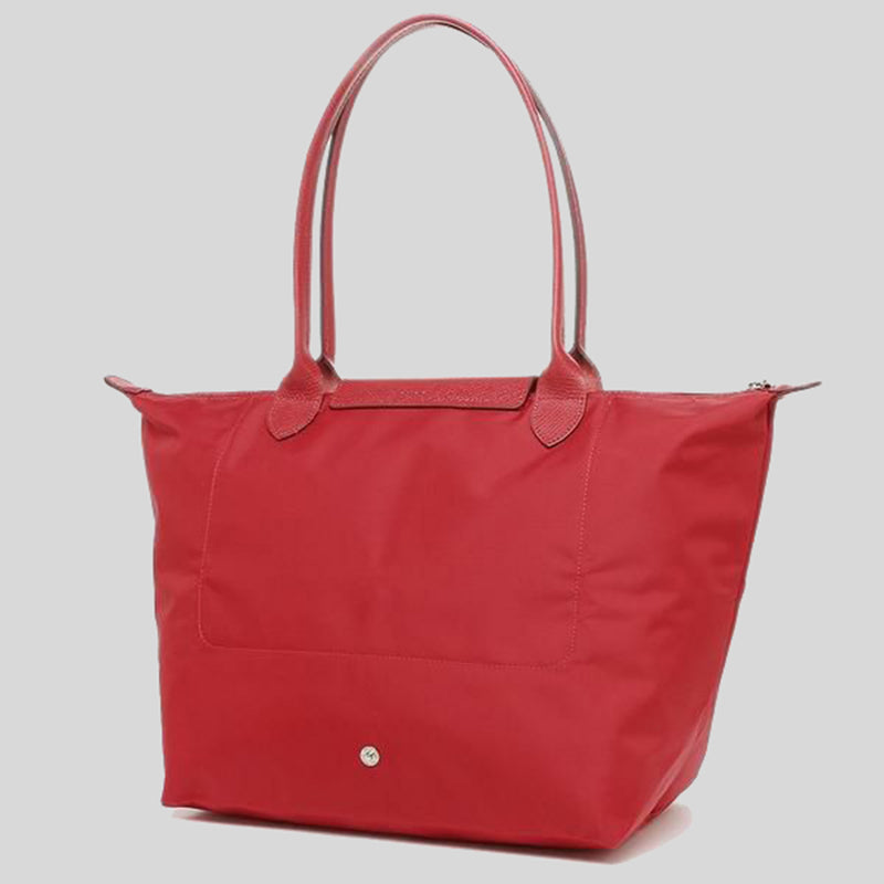 Longchamp Le Pliage Club Large Long Handle Tote P47 Red 1899619P47