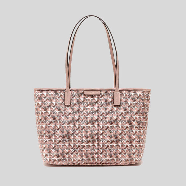 TORY BURCH Small Ever Ready Zip Tote Winter Winter Peach 147748 lussocitta lusso citta