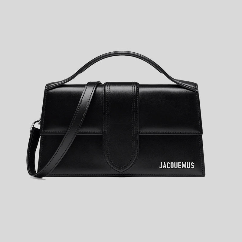 JACQUEMUS The Grand Bambino Crossbody Handbag Black 213BA007
