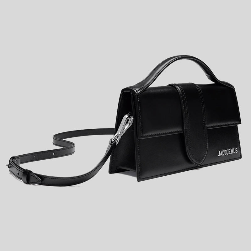 JACQUEMUS The Grand Bambino Crossbody Handbag Black 213BA007