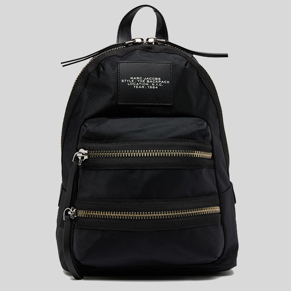 Marc Jacobs The Biker Nylon Large Backpack Black 2F3HBP028H02 lussocitta lusso citta