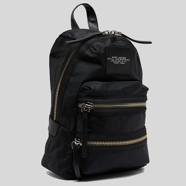 MARC JACOBS The Biker Nylon Large Backpack Black 2F3HBP028H02 LussoCitta