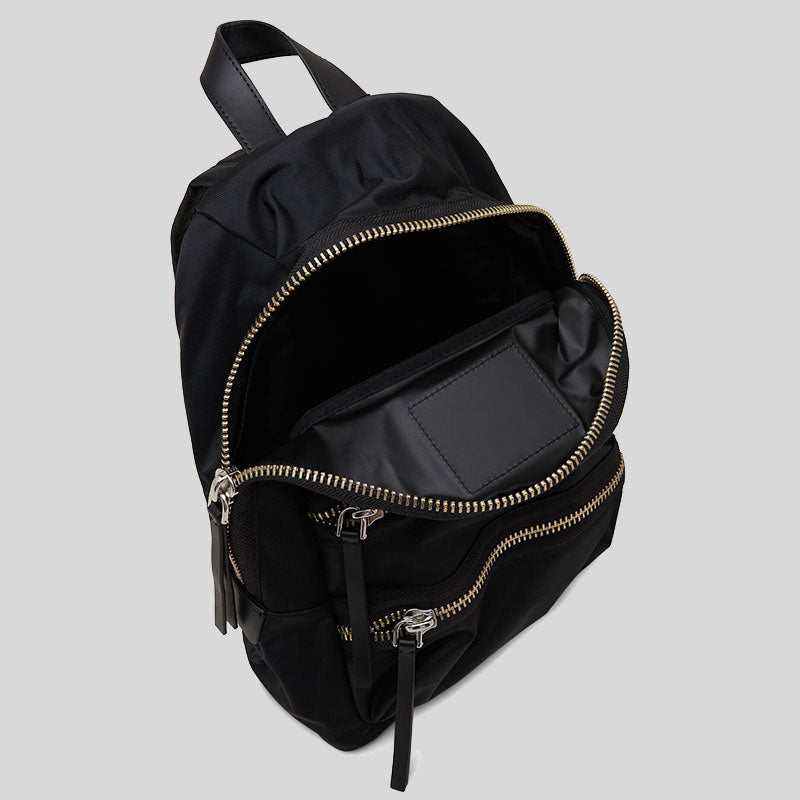 MARC JACOBS The Biker Nylon Medium Backpack Black 2F3HBP029H02