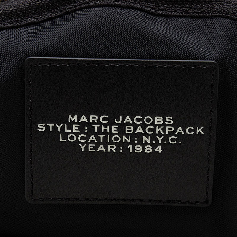 MARC JACOBS The Biker Nylon Medium Backpack Black 2F3HBP029H02