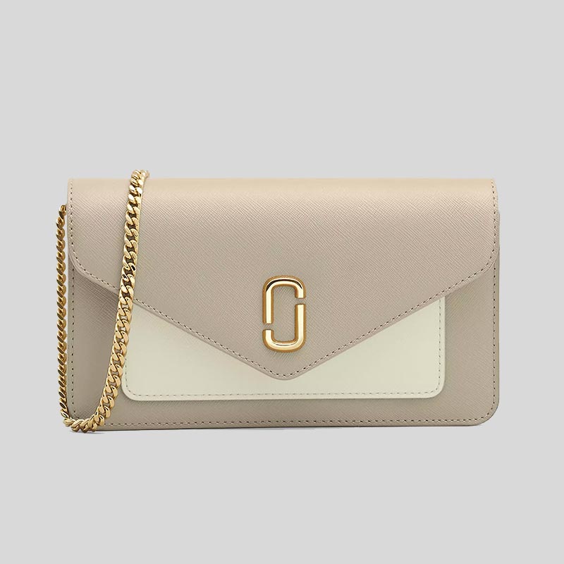 Marc Jacobs The Longshot Chain Wallet Khaki Multi 2F3SMN066S07 lussocitta lusso citta