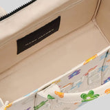 MARC JACOBS Daisy Canvas Small Tote Bag White Multi 2P5HTT011H03