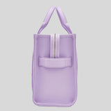 MARC JACOBS The Leather Medium Tote Bag Wisteria H004L01PF21