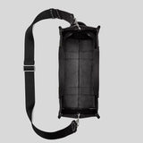 MARC JACOBS The Trompe L'oeil Cargo Canvas Medium Tote Bag Black 2P5HTT023H03