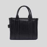 MARC JACOBS DTM Monogram Leather the Small Tote Black 2R3HTT096H02