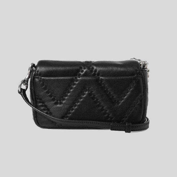 MARC JACOBS The Quilted J Marc Mini Bag Black 2S3HSH016H03