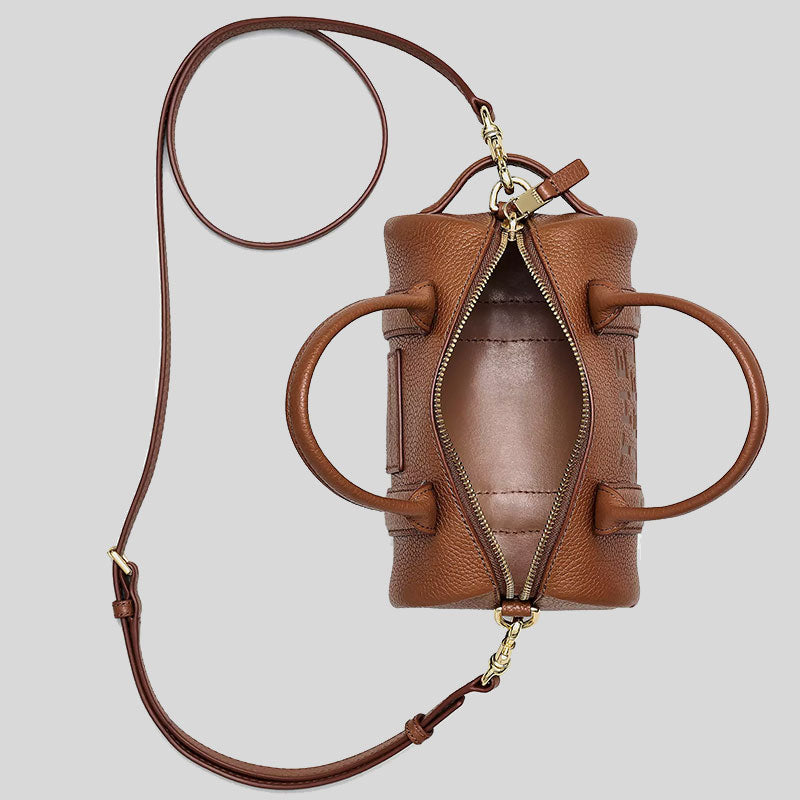 MARC JACOBS The Leather Mini Duffle Bag Organ Oil 2S4HCR032H02