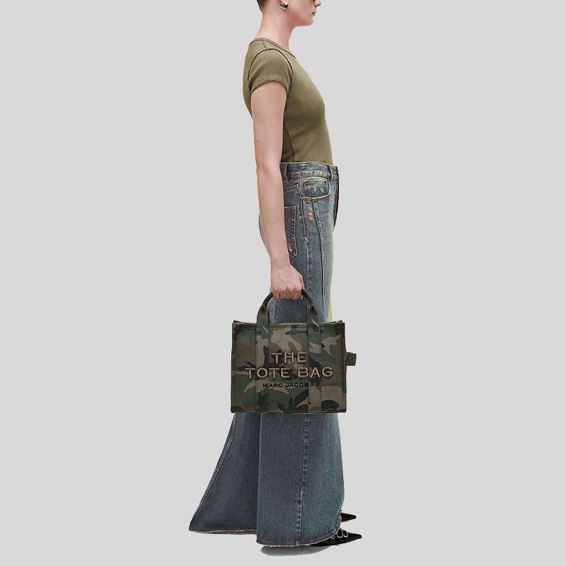 MARC JACOBS Camo Jacquard The Medium Tote Bag Camo Multi 2S4HTT002H03