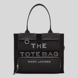 MARC JACOBS The Cargo Canvas Large Tote Bag Black 2S4HTT005H03