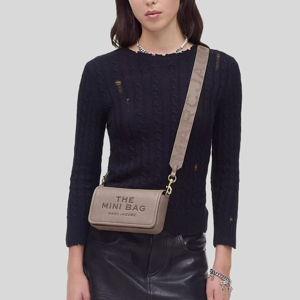 MARC JACOBS The Leather Mini Bag Cement 2S4SMN080S02