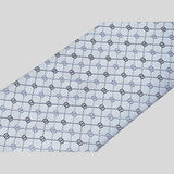 GUCCI Signature Logo Micro GGWEB Silk Tie Ice Blue 386489