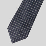 GUCCI Signature Logo Micro GGWEB Silk Tie Navy 386489