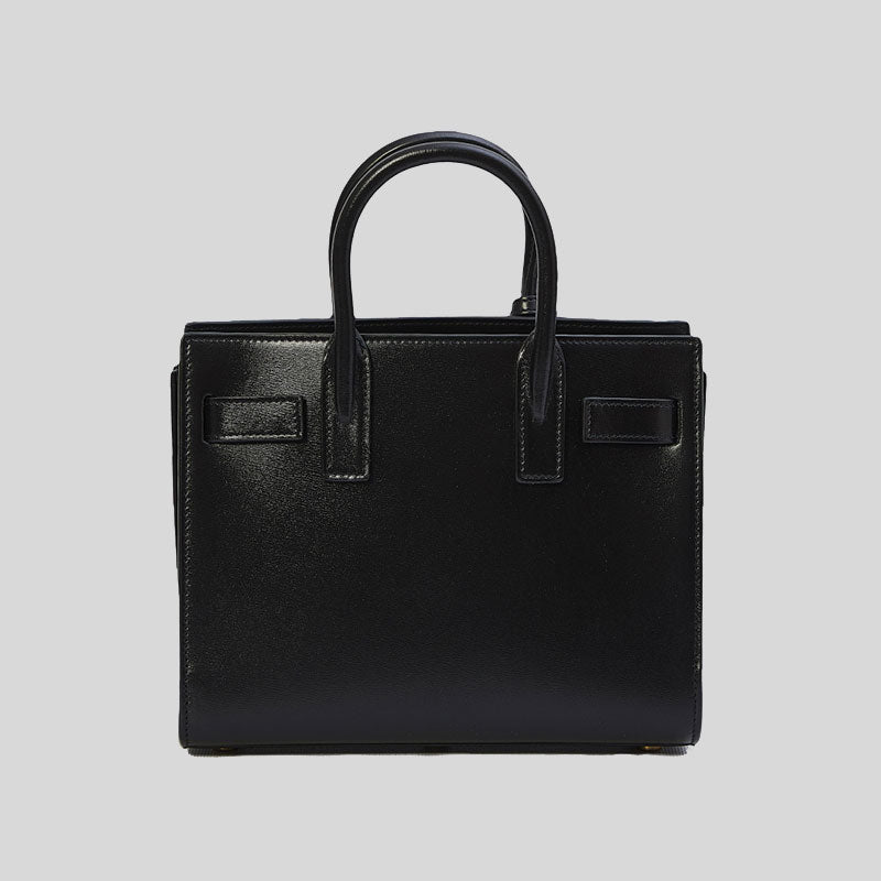 SAINT LAURENT YSL Sac De Jour Nano In Calf Leather Black 39203502G9W