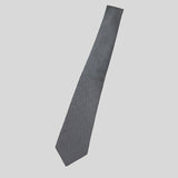 GUCCI Signature Logo GGWEB Silk Tie Graphite 408865