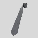 GUCCI Signature Logo GGWEB Silk Tie Graphite 408865