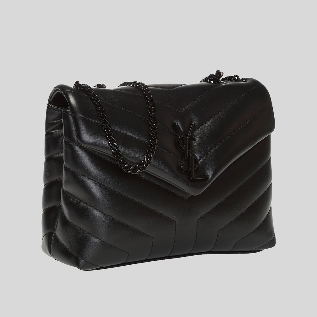 Saint Laurent Loulou Small YSL Shoulder Bag in Quilted Leather | Neiman  Marcus