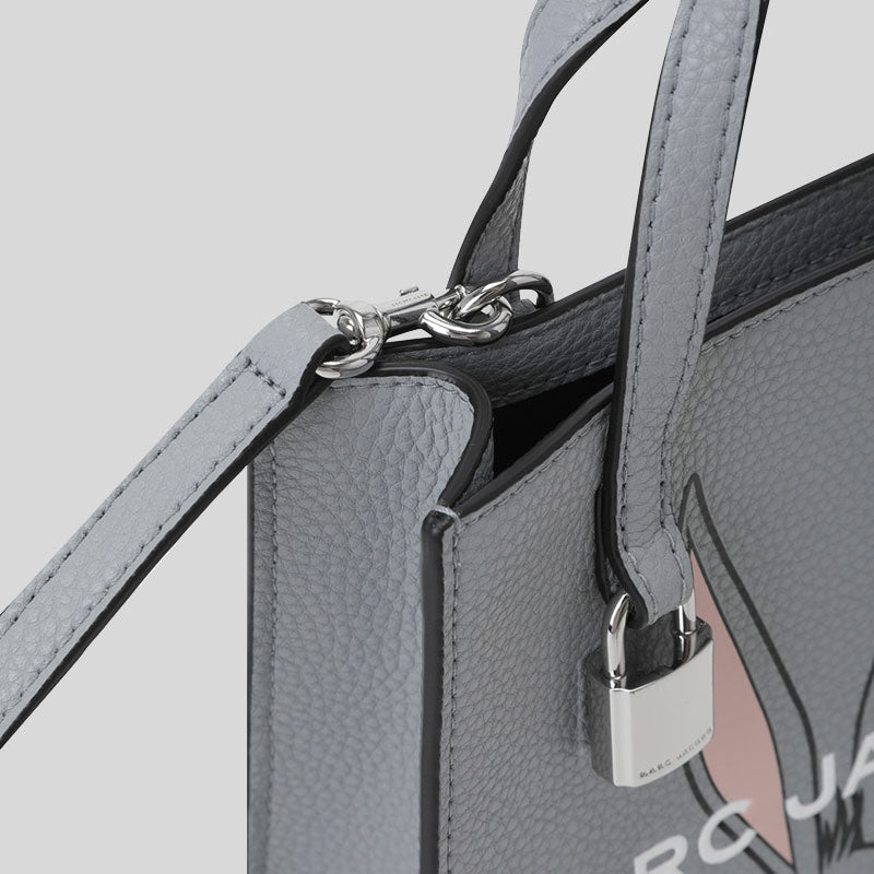 MARC JACOBS Lt Bugs Bunny Grind Micro Tote Rock Grey 4R3HCR015H02