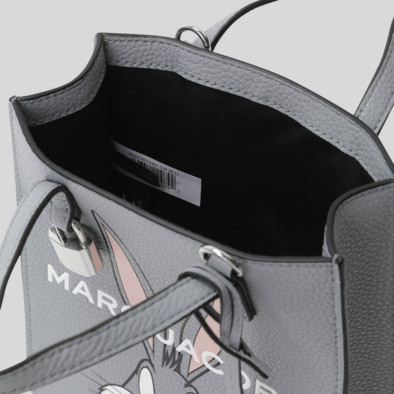 MARC JACOBS Lt Bugs Bunny Grind Micro Tote Rock Grey 4R3HCR015H02