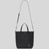 SAINT LAURENT YSL Shopping Saint Laurent Toy Crossbody Tote In Leather Black 600307CSV0J
