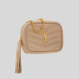 SAINT LAURENT YSL Lou Baby Shoulder Bag Beige 6350881GF01