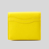Balenciaga Leather Classic Flap Bifold Wallet Sun 640111