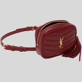 SAINT LAURENT YSL Lou Baby 2 Way Shoulder Bag/Belt Bag Opyred 657495