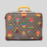 Gucci Kids Neutral GG Supreme Woodland Print Suitcase 664152