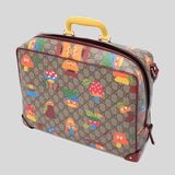 Gucci Kids Neutral GG Supreme Woodland Print Suitcase 664152