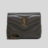SAINT LAURENT YSL Loulou Toy Strap Bag In Quilted "Y" Leather Light Musk 678401DV707 lussocitta lusso citta