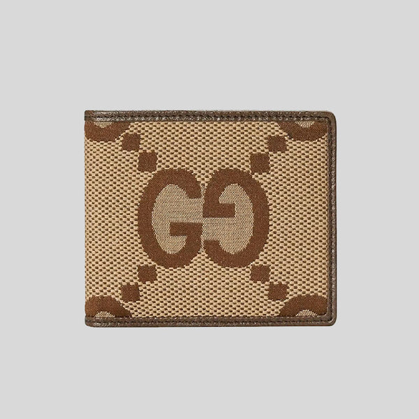 GUCCI Jumbo GG Wallet With Interlocking G Brown 699308 lussocitta lusso citta