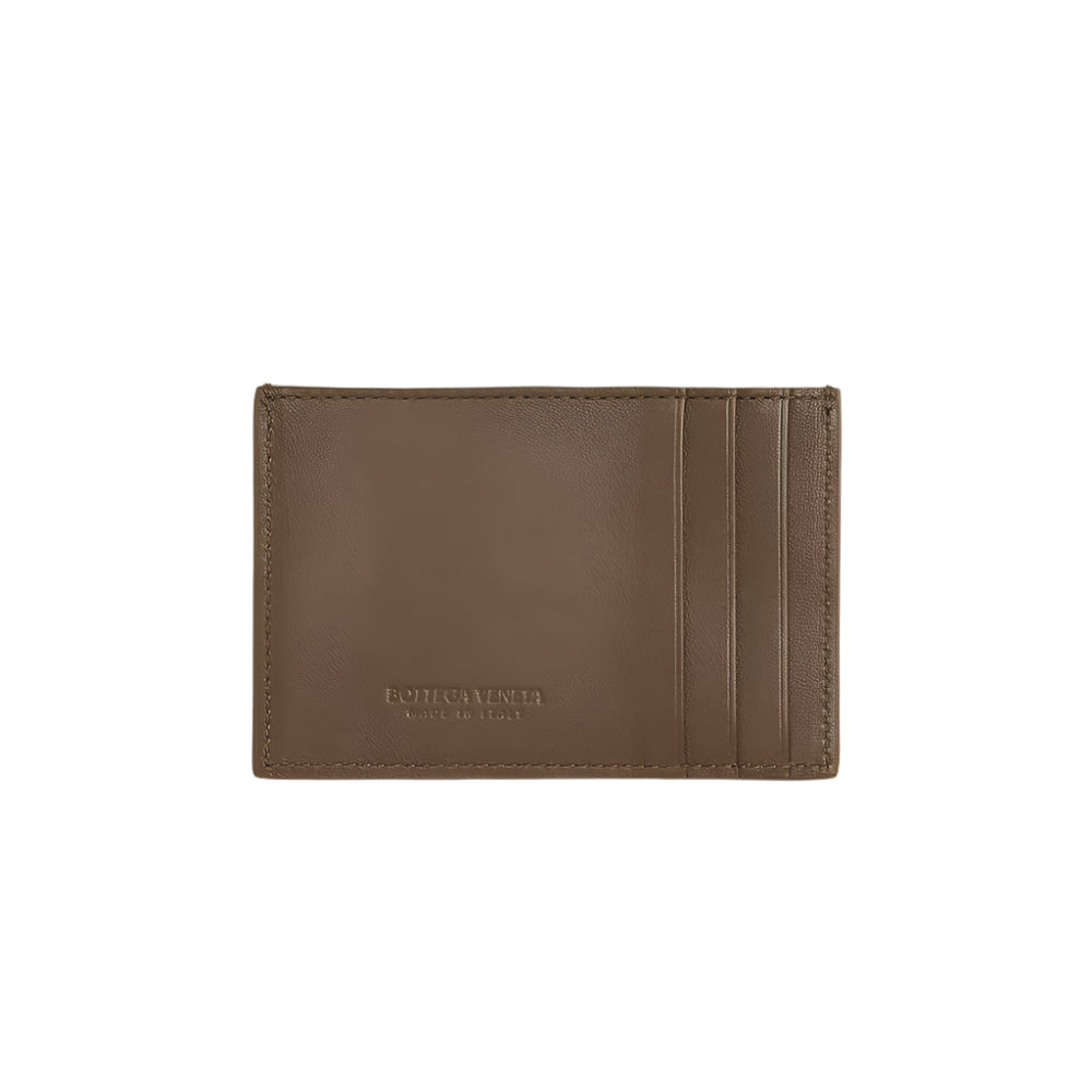 BOTTEGA VENETA Cassette Credit Card Case Card Case Taupe Grey 742693