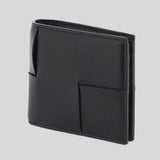 BOTTEGA VENETA Cassette Bi-Fold Wallet Black 743004